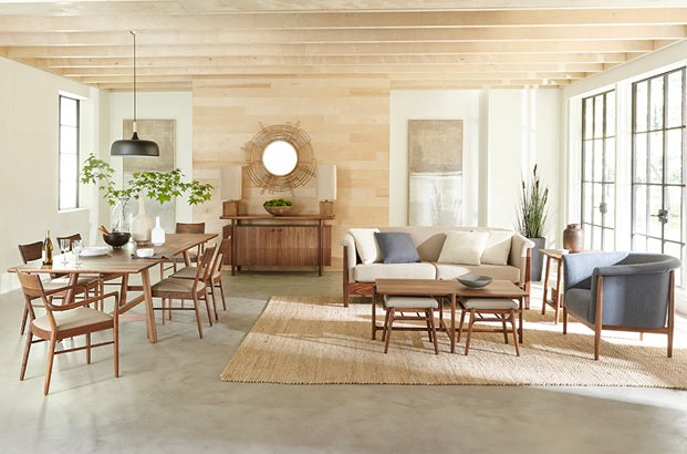 From Furniture to Floor: Styling a Mid-Century Modern Dining Room