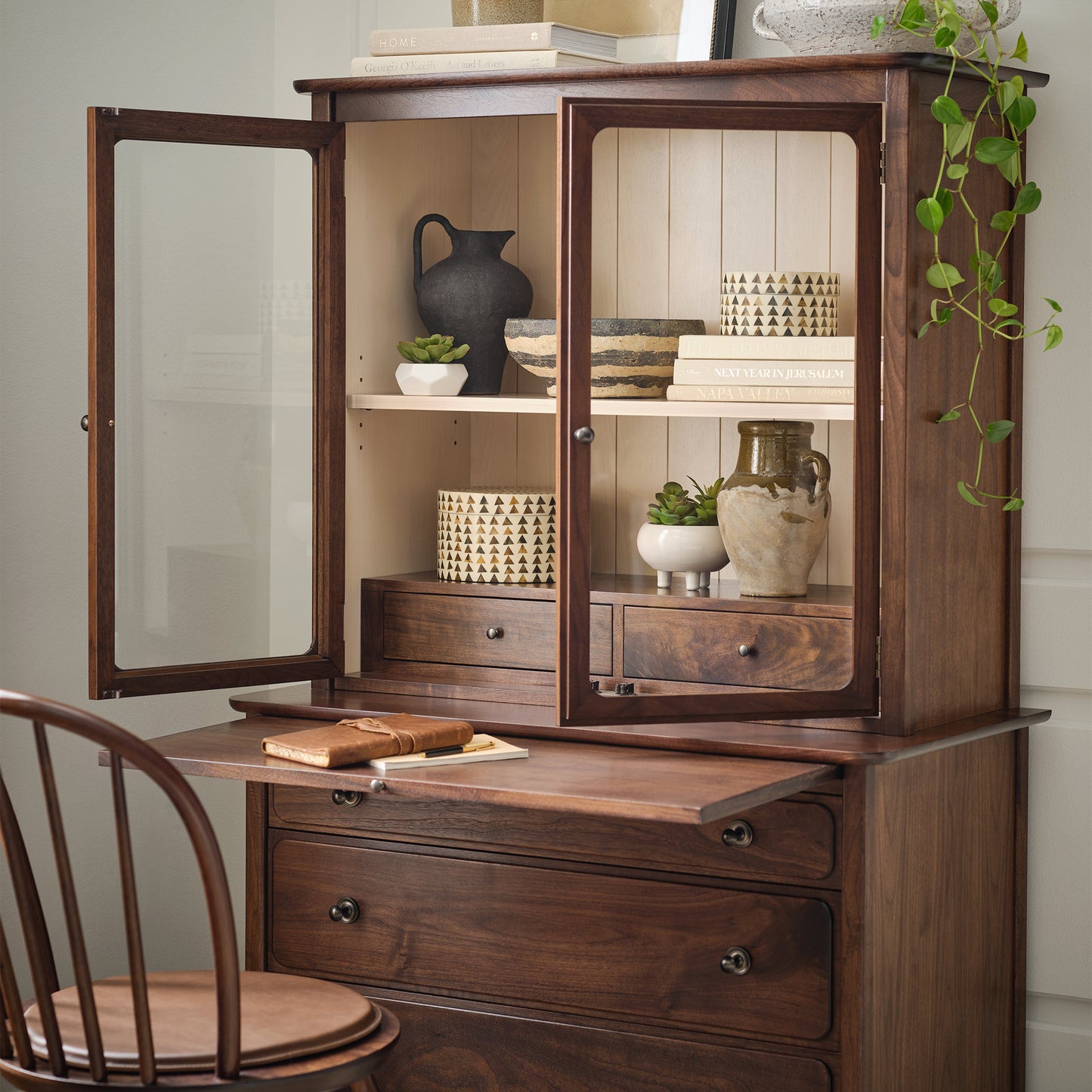 Hudson Valley Chest with Pullout Desk