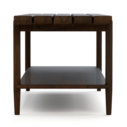 Hudson Valley Slatted Bench