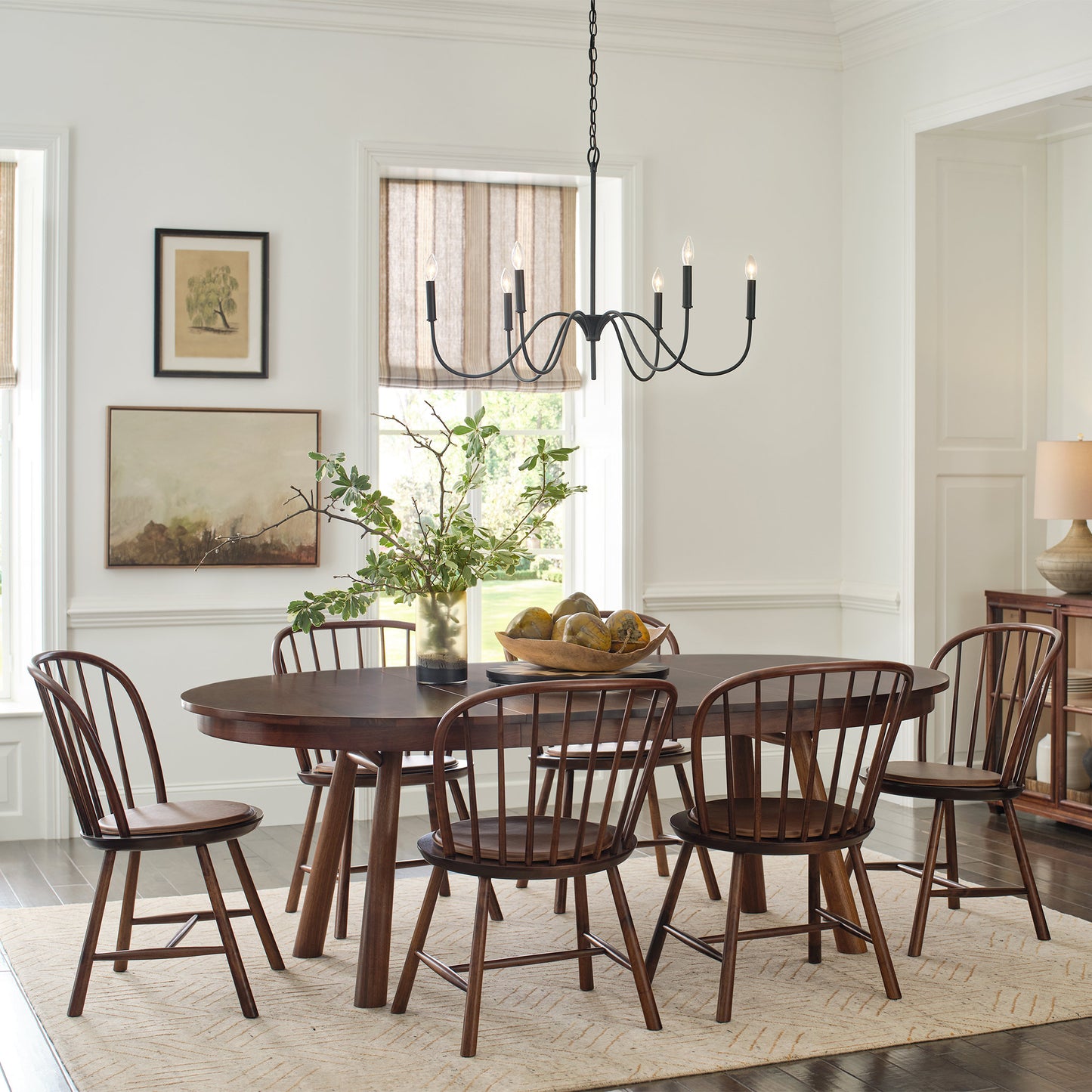 Hudson Valley 54-inch Round Dining Table