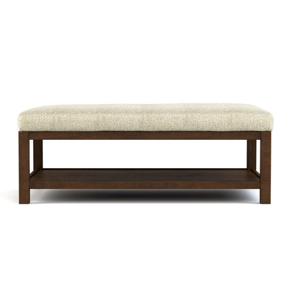 Origins Tufted Grid Cocktail Ottoman