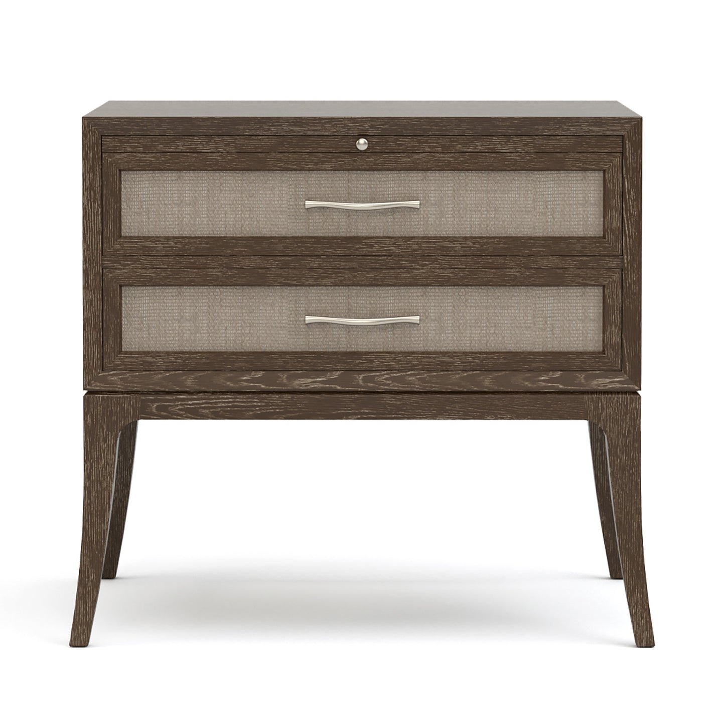 Maidstone Nightstand with Woven Jute in 202 Pier finish