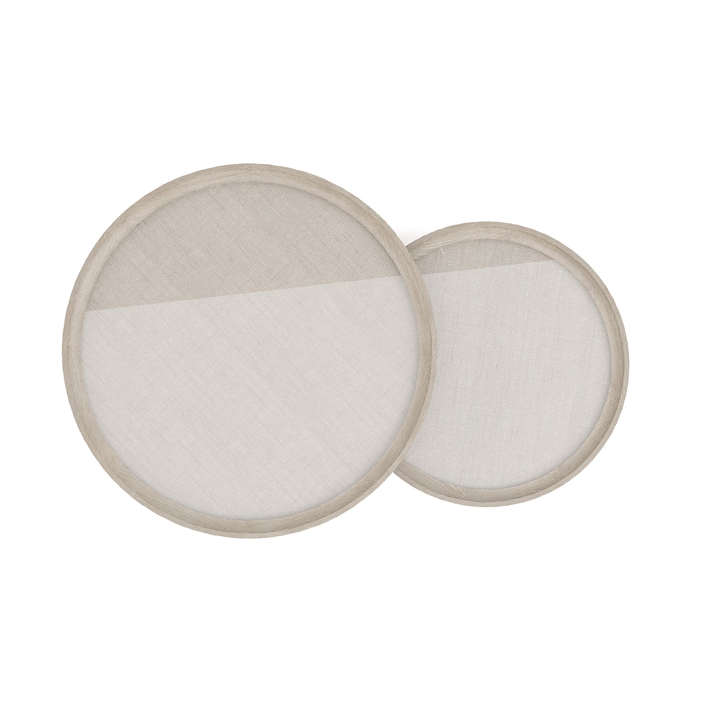 Maidstone 28-inch Round Cocktail Table, Woven Jute
