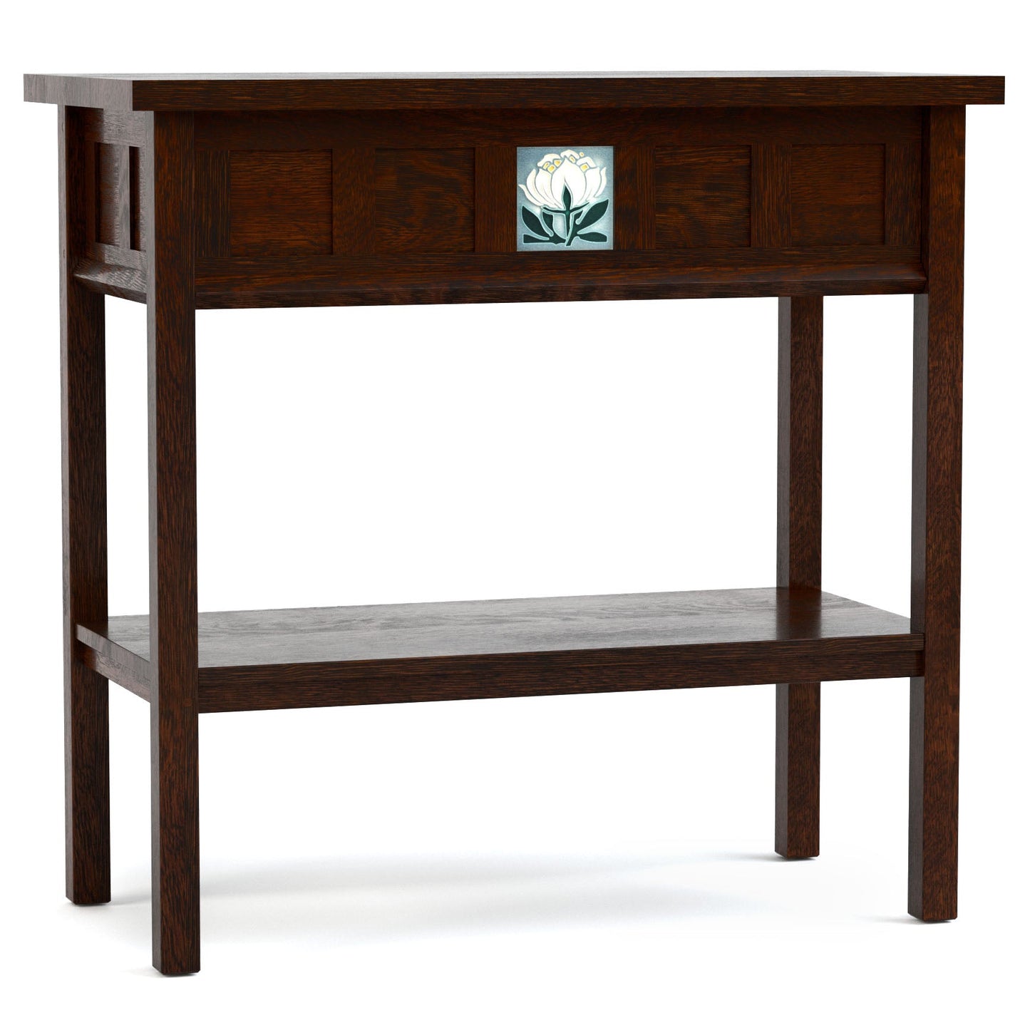 Floral Tile Console