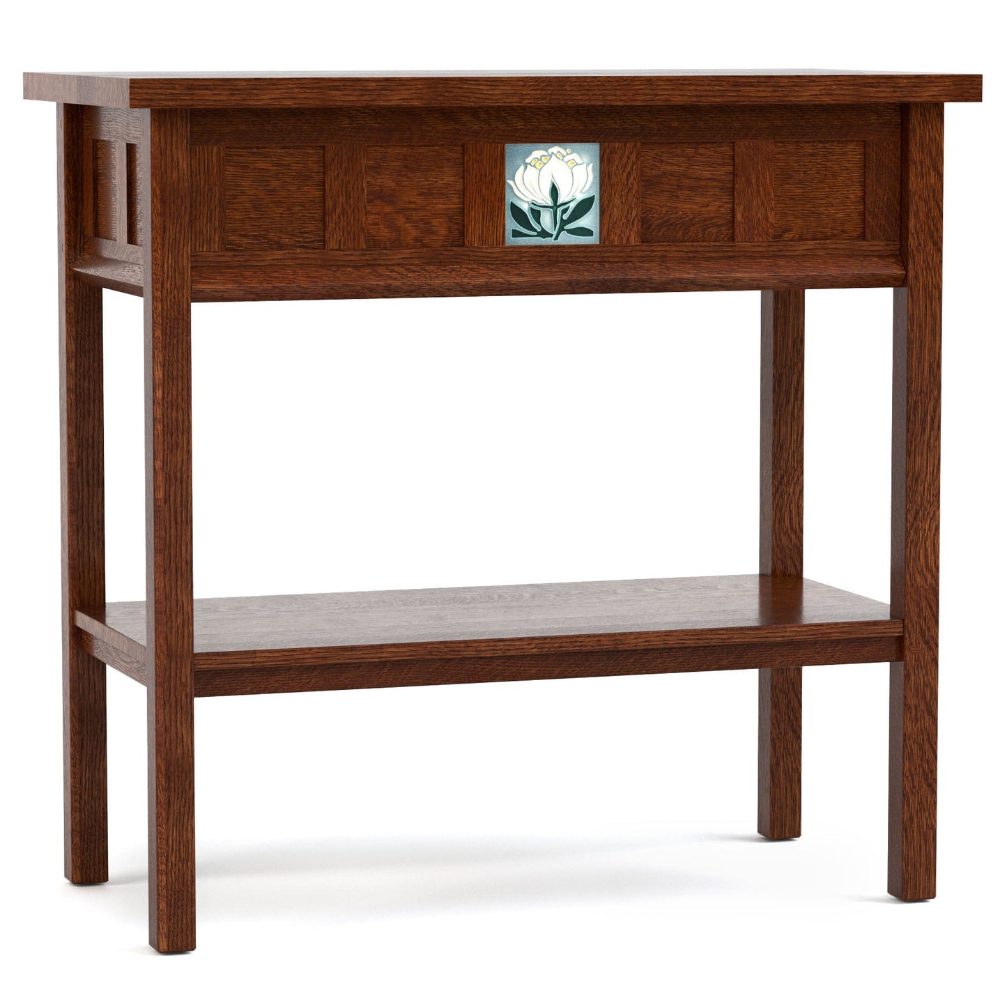 Floral Tile Console
