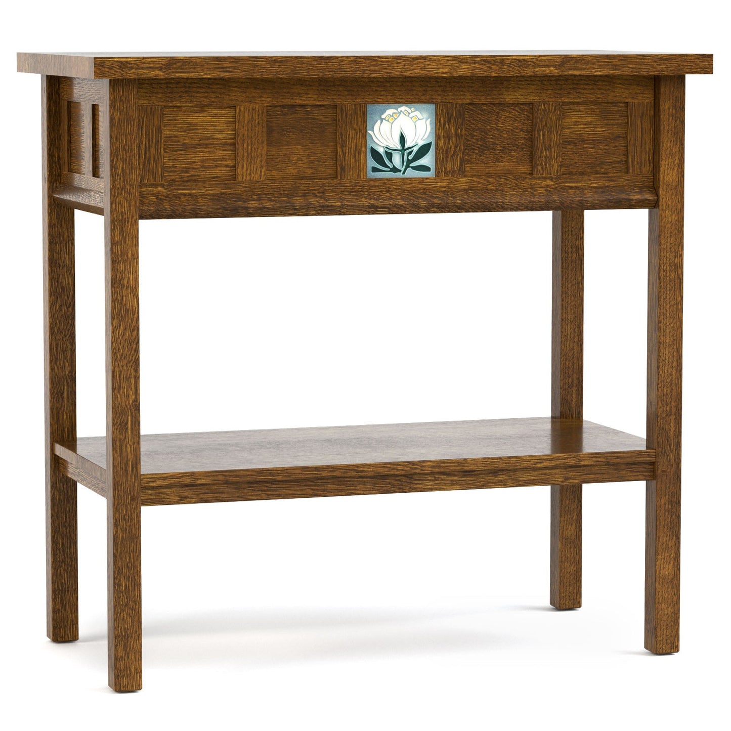 Floral Tile Console