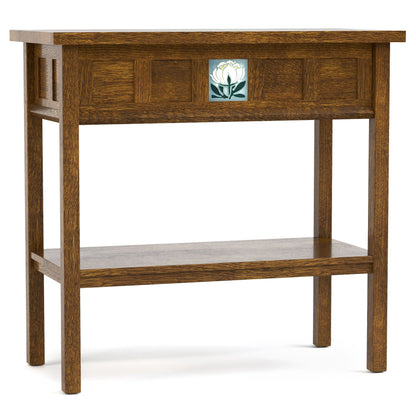 Floral Tile Console