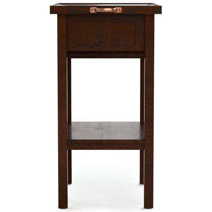 Floral Tile Tray Table
