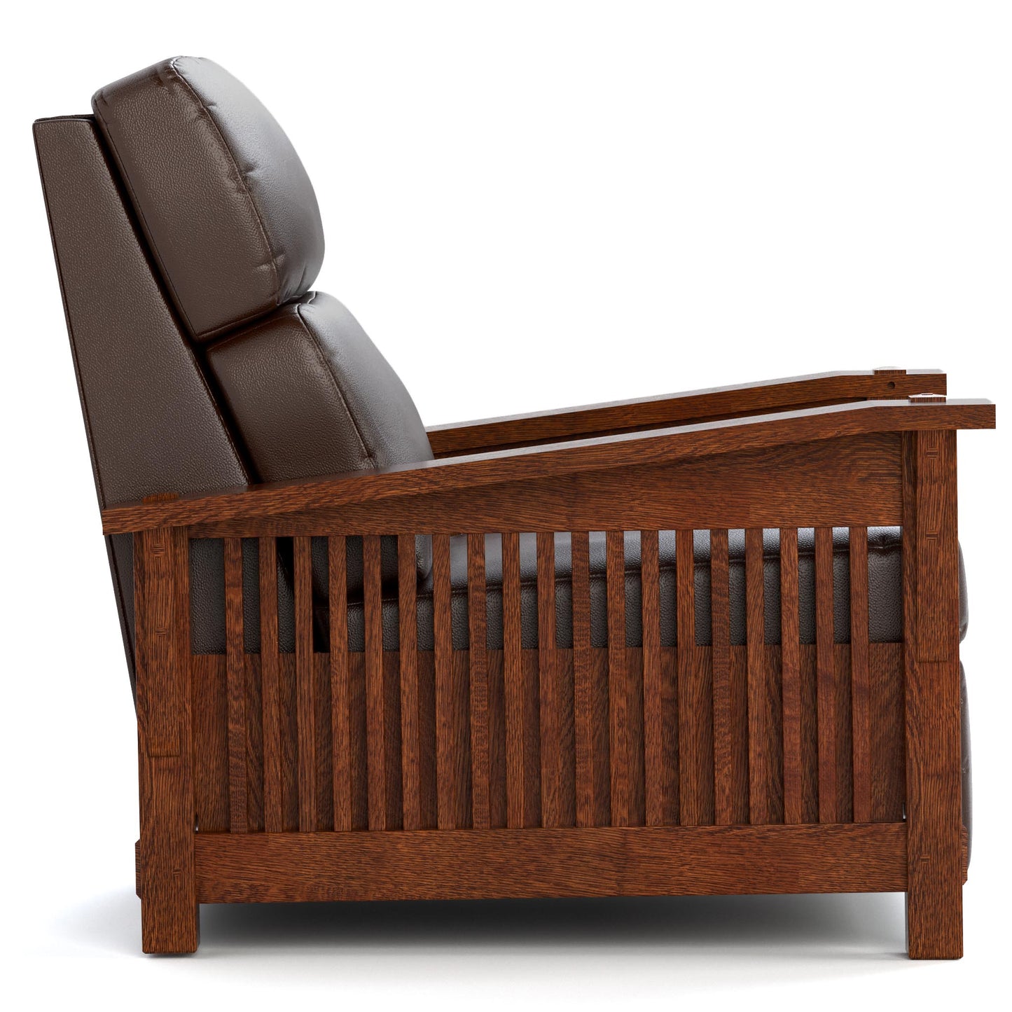 Spindle Morris Power Wall Recliner Colman Boot Leather 032 - Onondaga Finish