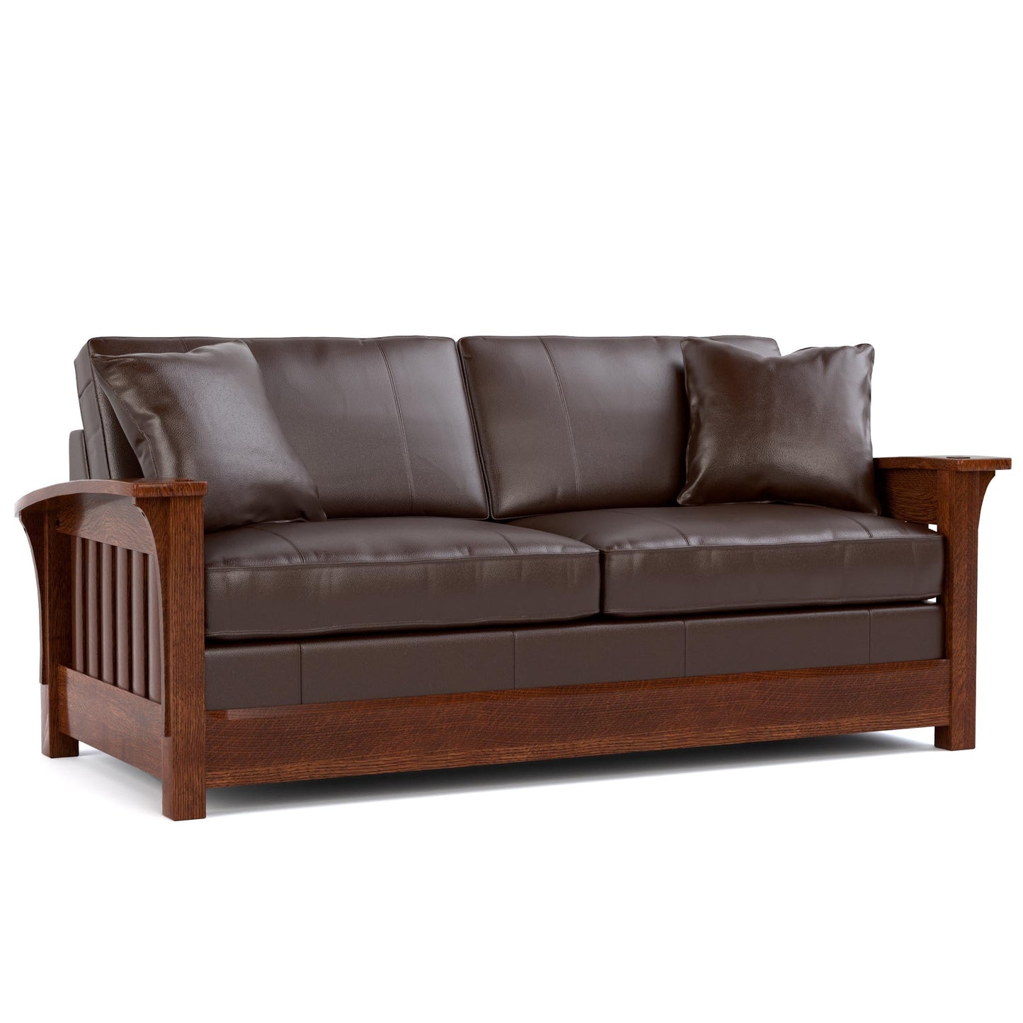 Orchard Street Sofa Bed Colman Boot Leather 032 - Onondaga Finish