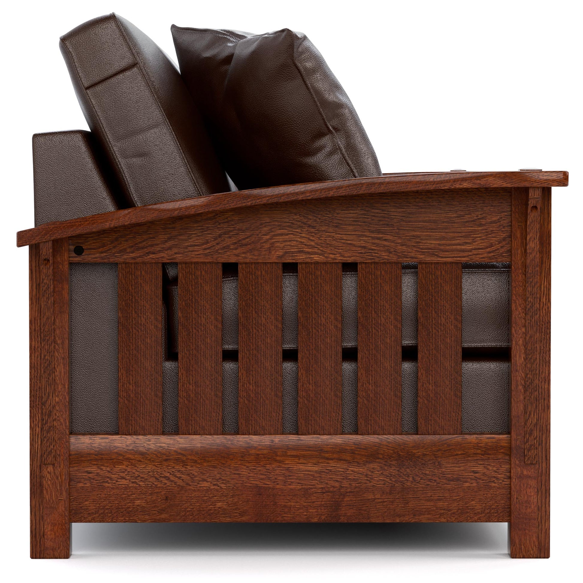 Orchard Street Sofa Bed Colman Boot Leather 032 - Onondaga Finish