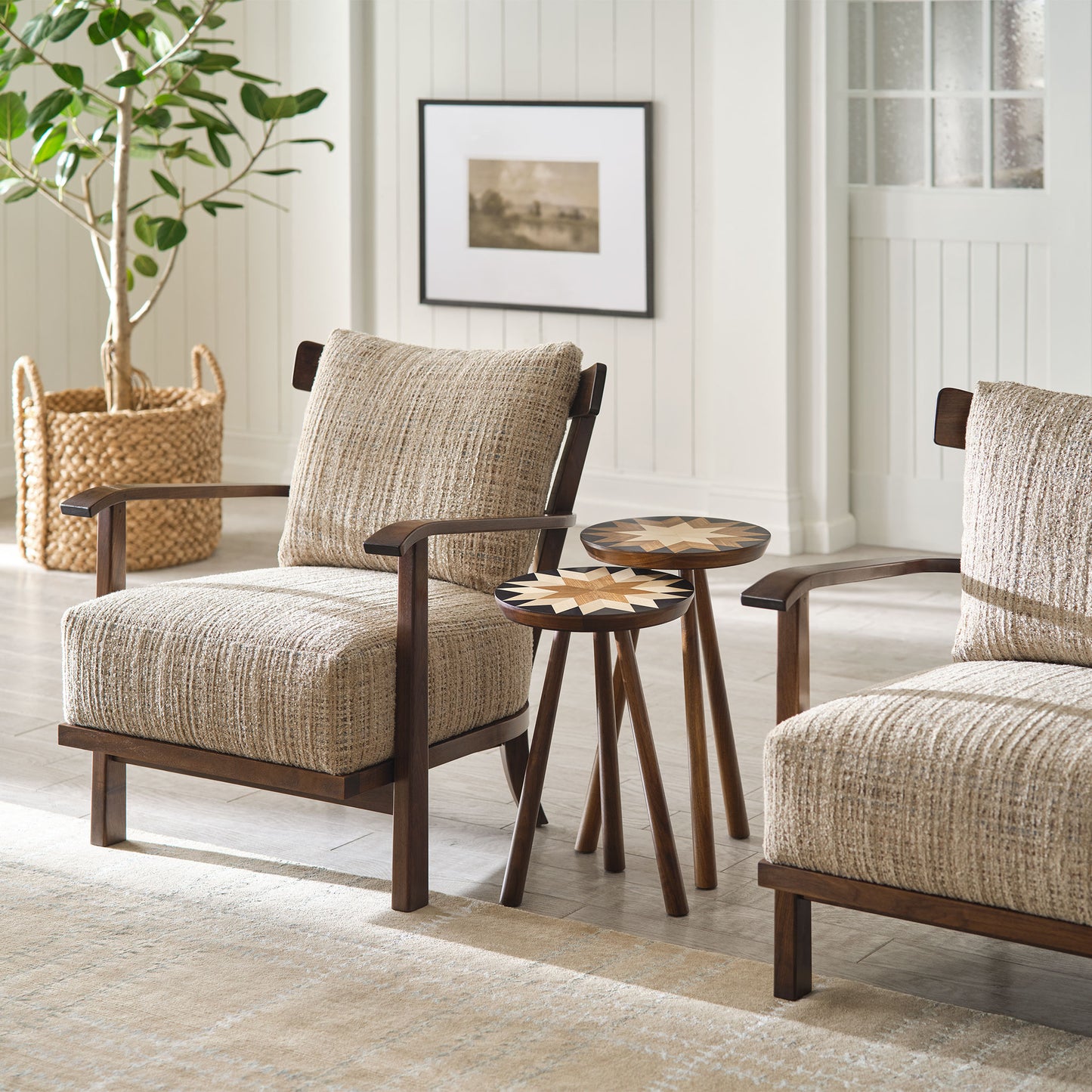 Hudson Valley Wood-Frame Chair