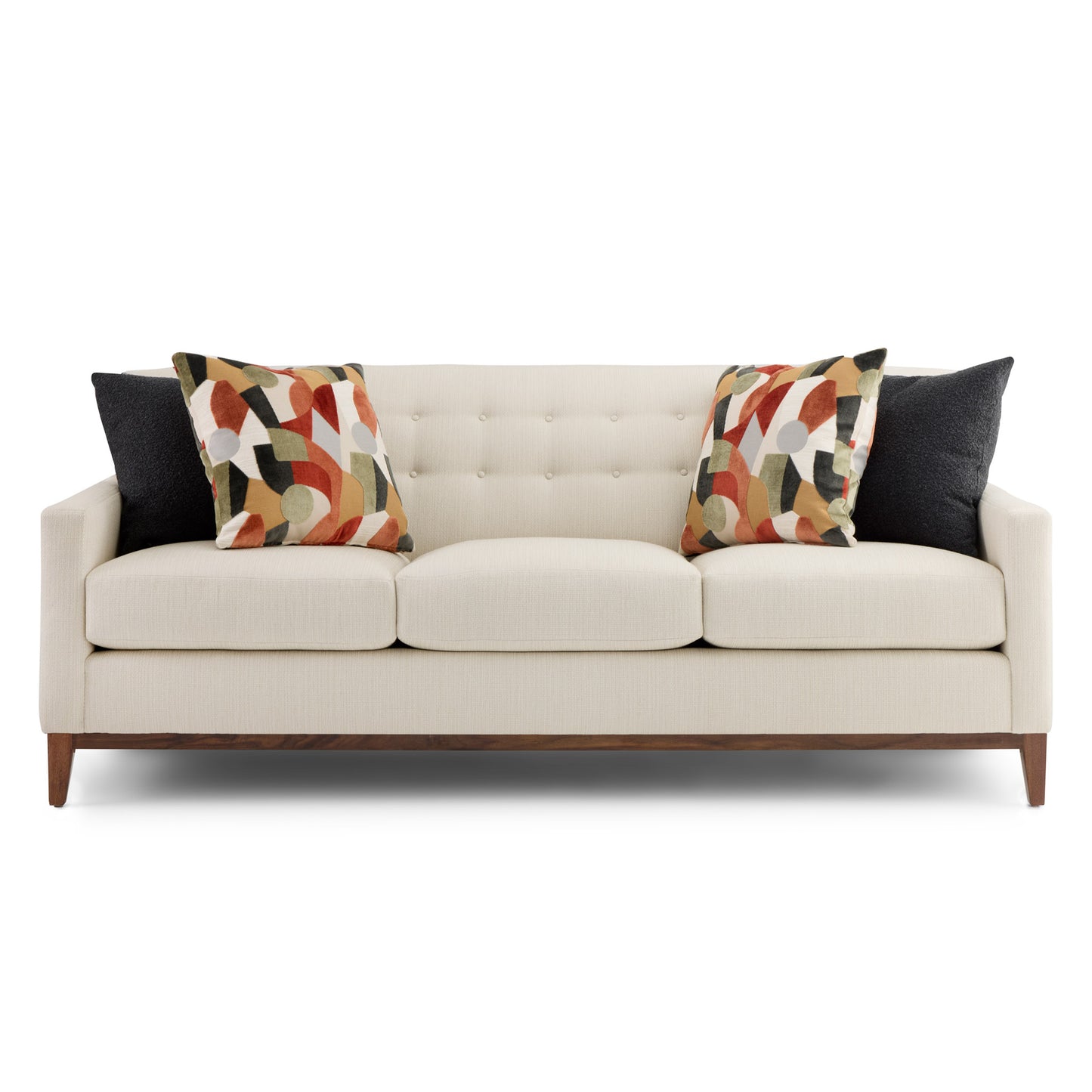 Walnut Grove 82-inch Tufted Back Sofa