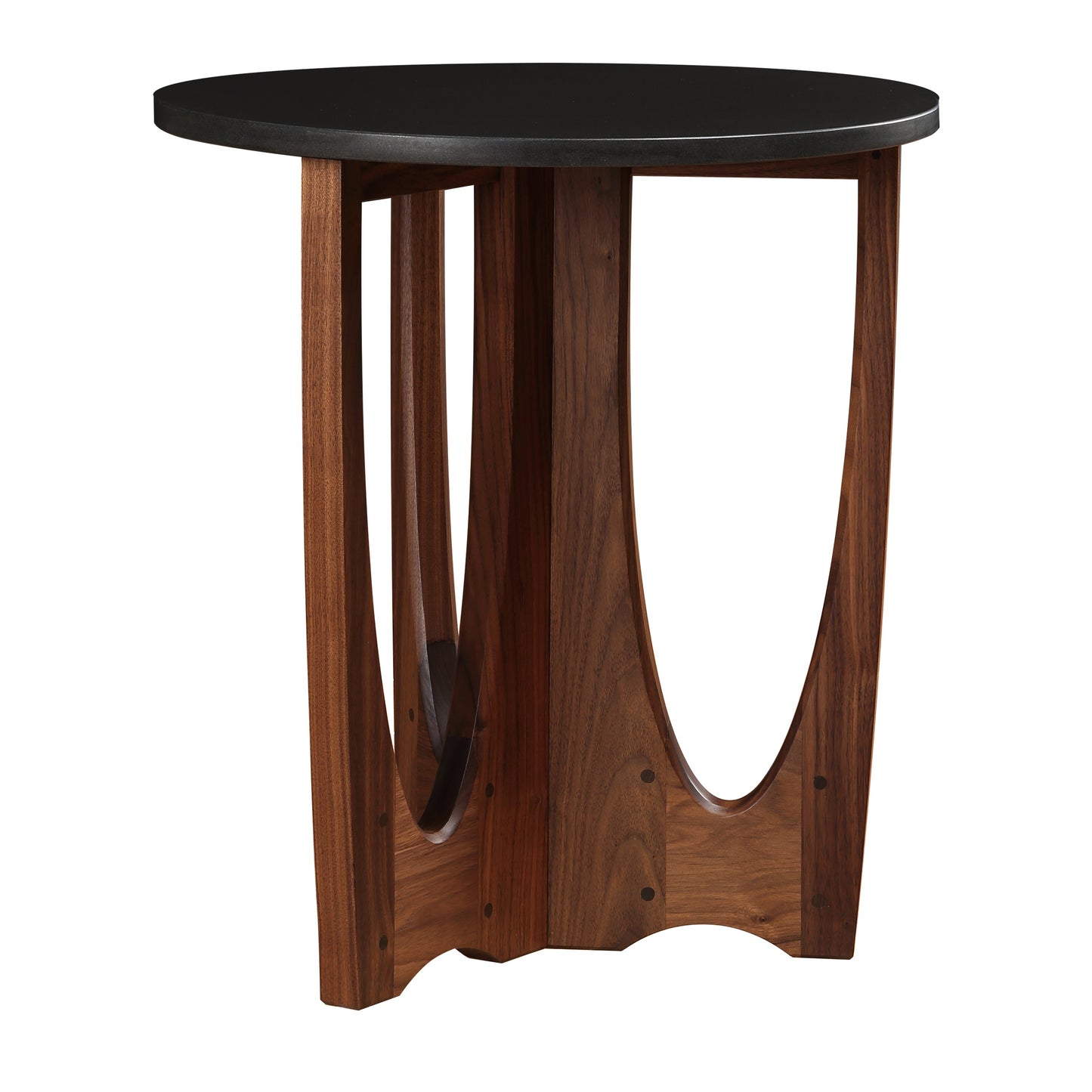 Walnut Grove Round Lamp Table