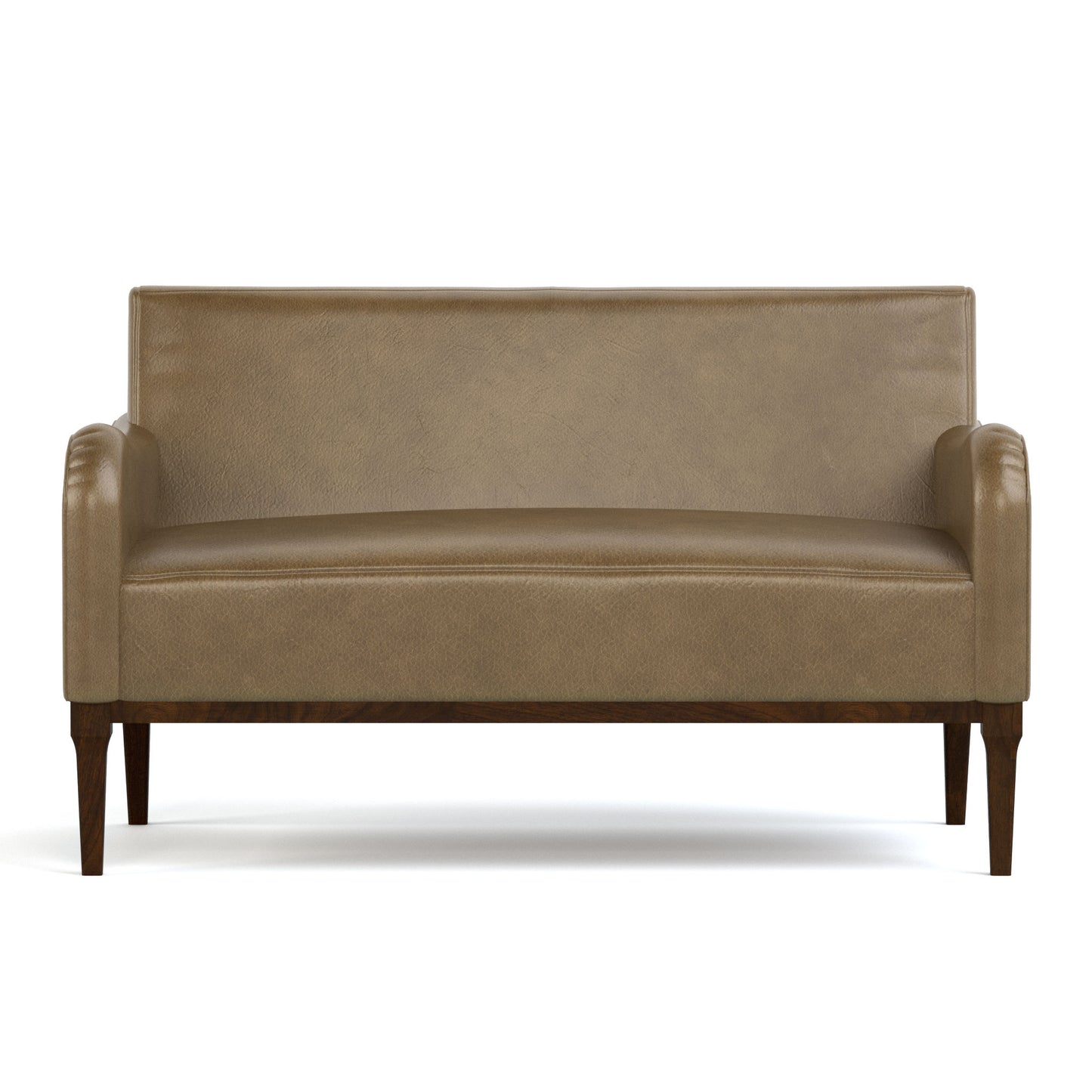 Hudson Valley 55-inch Settee, Maple