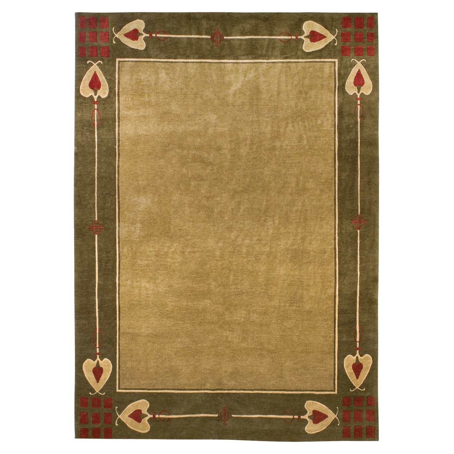 Highland Park Rug - Green