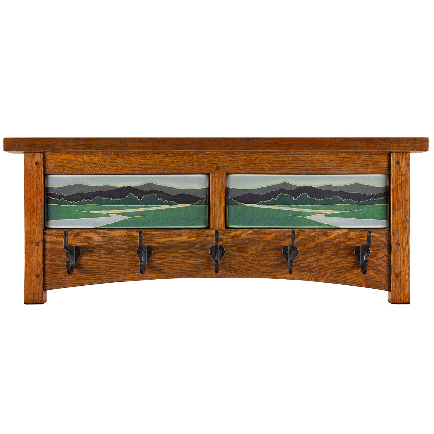 Tile Coat Rack