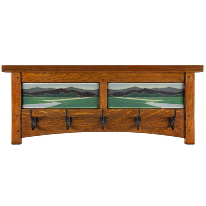 Tile Coat Rack