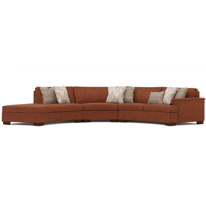 Hayward Large Curved Sectional