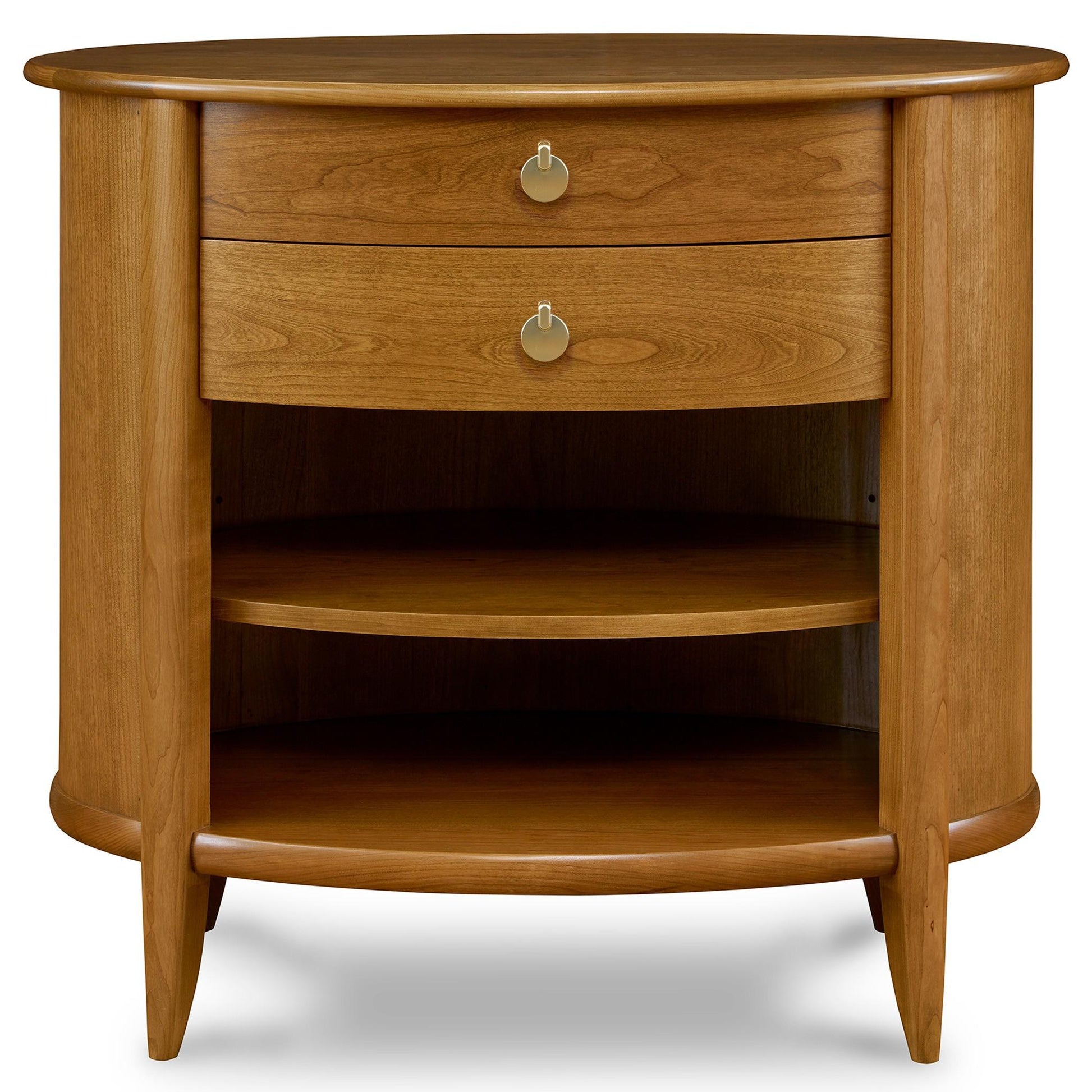 Martine Oval Nightstand - Stickley Brand