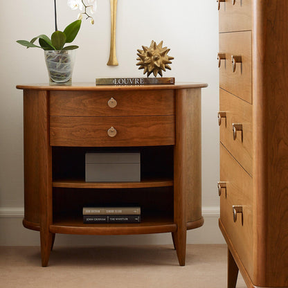 Martine Oval Nightstand - Stickley Brand