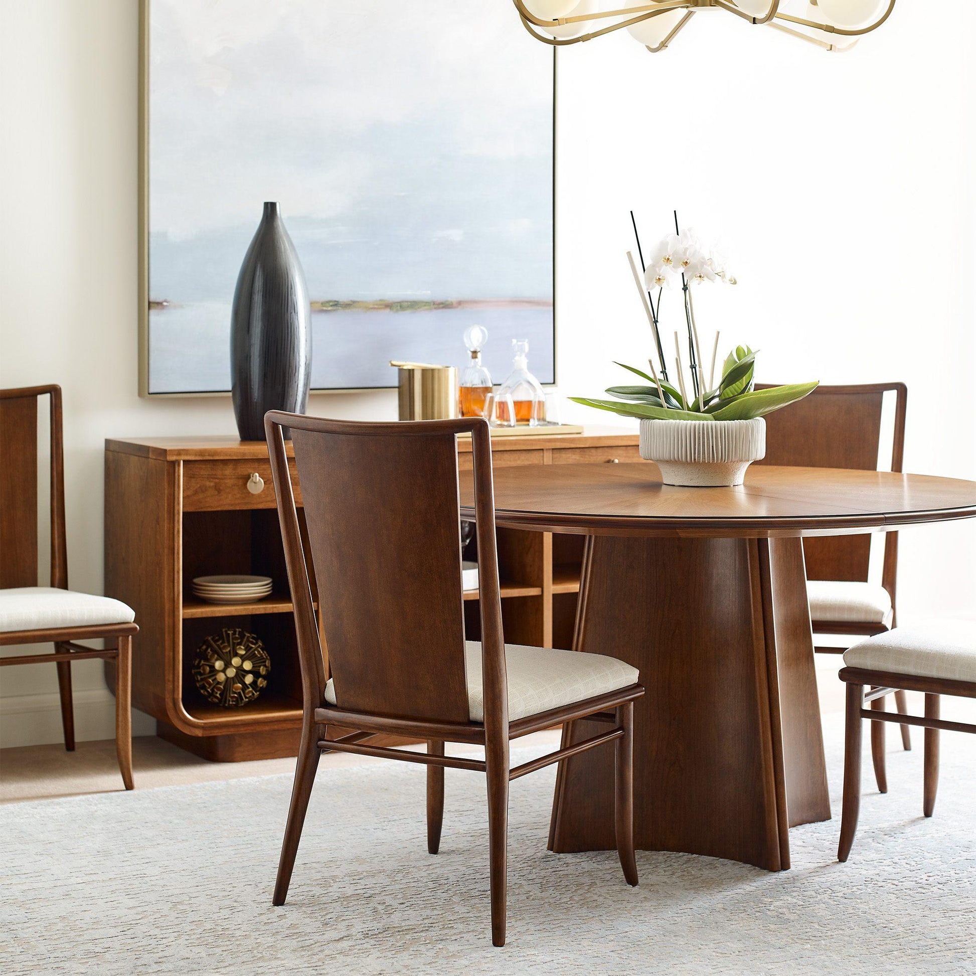 Martine Sunburst Dining Table - Stickley Brand