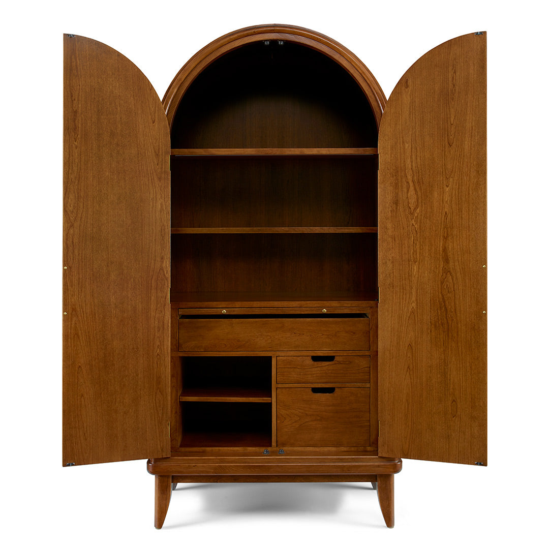 Martine Arced Wardrobe - Stickley Brand