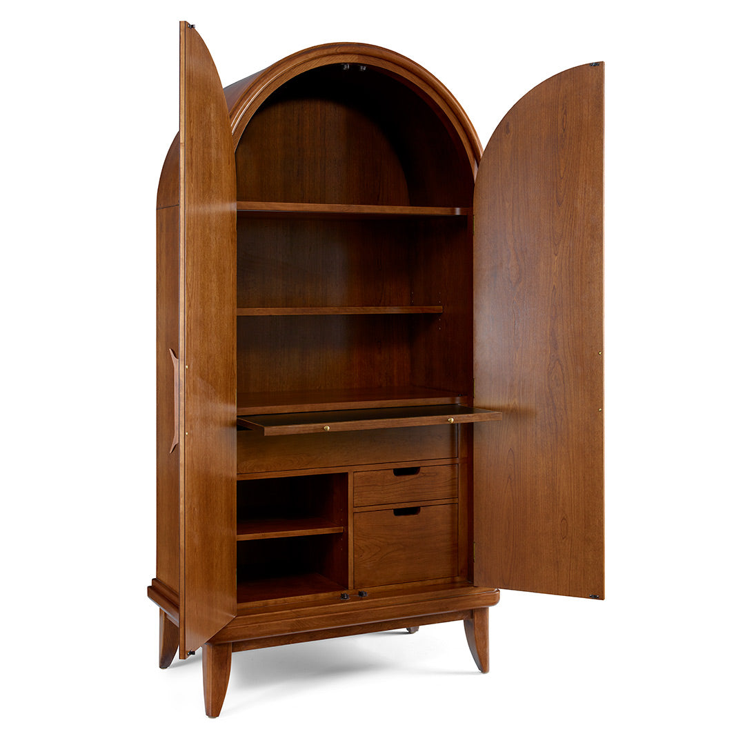 Martine Arced Wardrobe - Stickley Brand