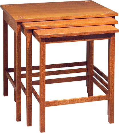 Harvey Ellis Nesting Tables - Stickley Brand