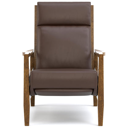 Surrey Hills Recliner Morganton Cola 507 - Bay Brown Front