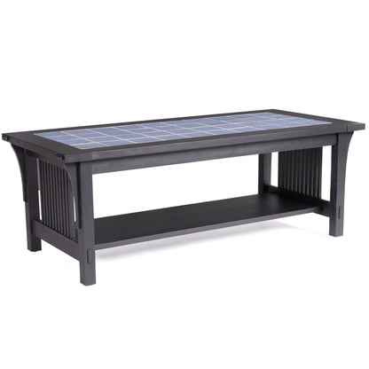 Tile-Top Cocktail Table