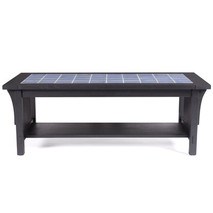 Tile-Top Cocktail Table