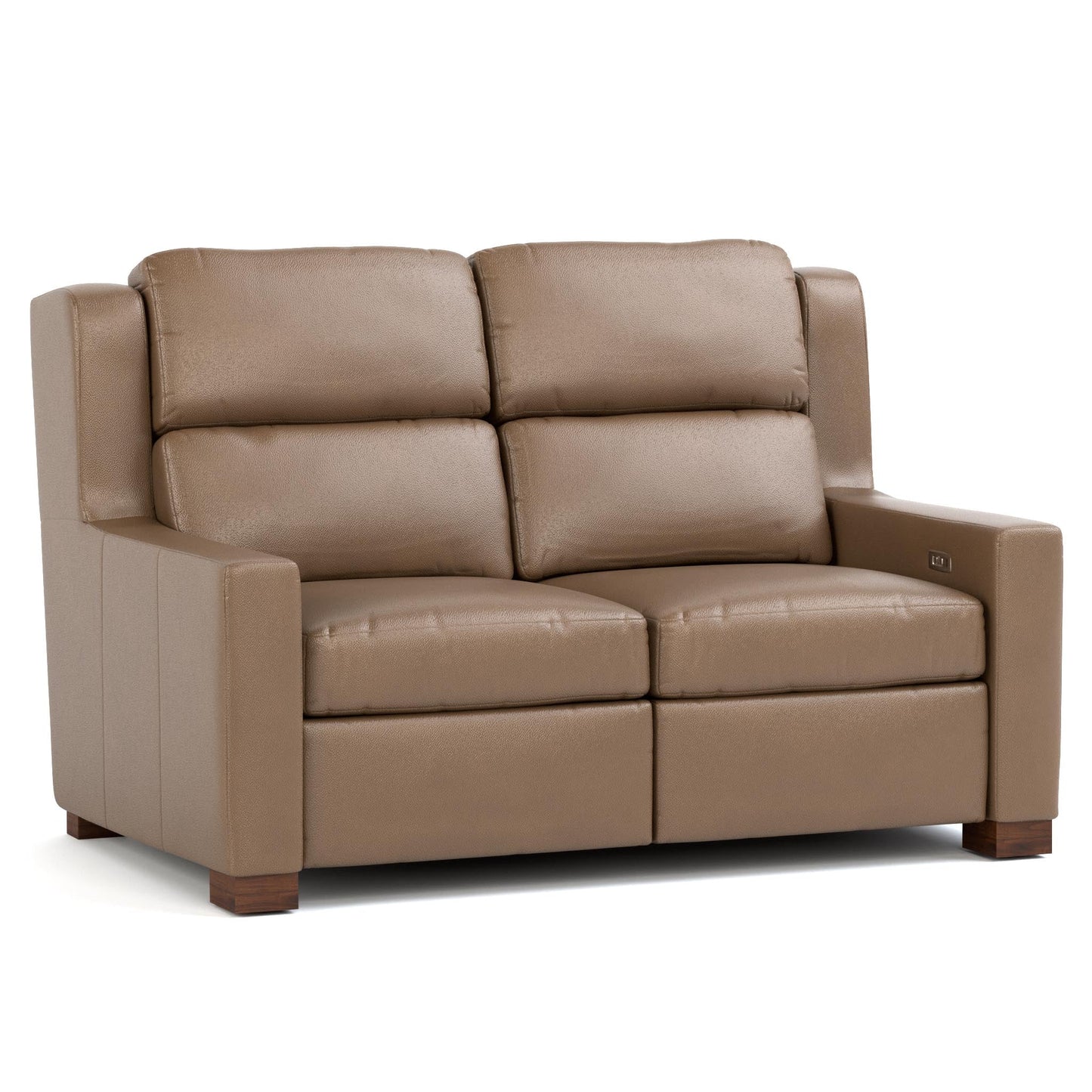 Woodlands Track Arm Motion Loveseat Selvalo Granite Program