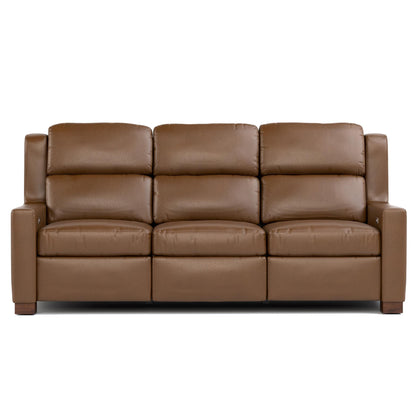 Woodlands Track Arm Motion Sofa Selvano Bark - Front