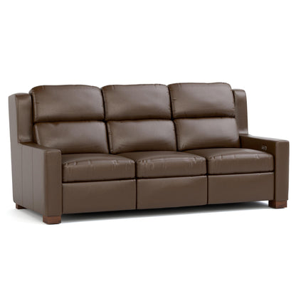 Woodlands Track Arm Motion Sofa Selvano Chestnut Program