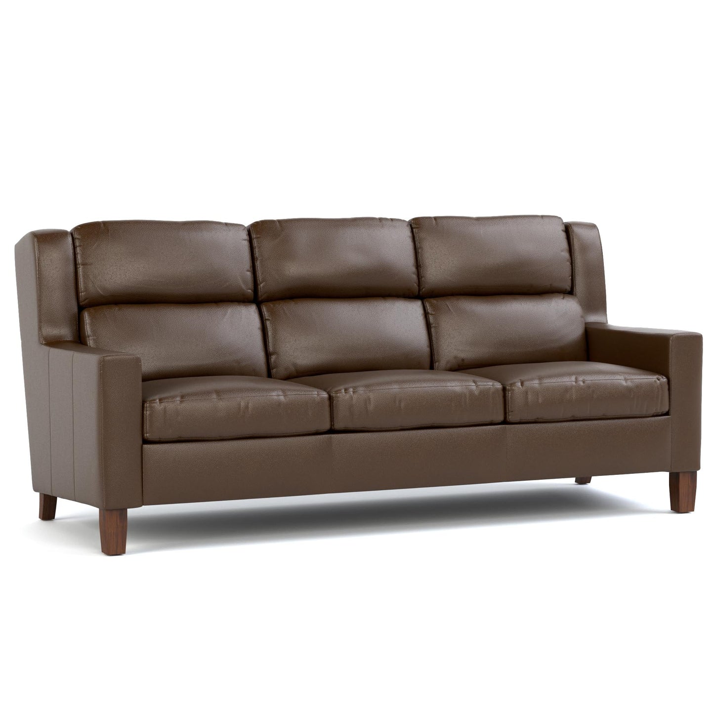 Woodlands Track Arm Sofa Selvano Chestnut Program