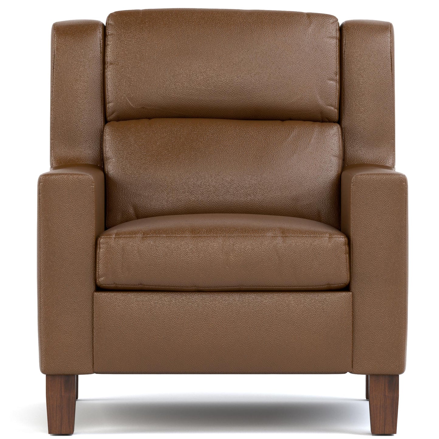 Woodlands Track Arm Chair Selvano Bark - Front