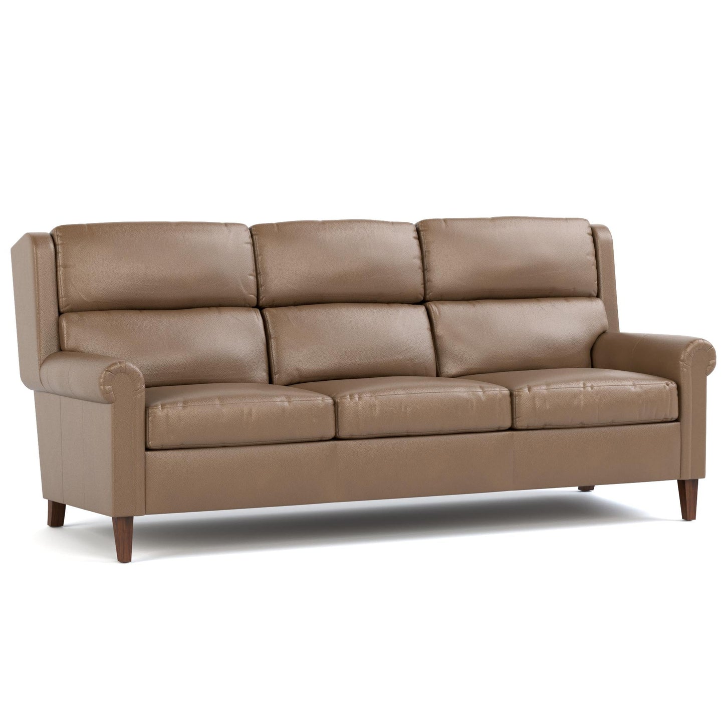 Woodlands Small Roll Arm Sofa Selvalo Granite Program