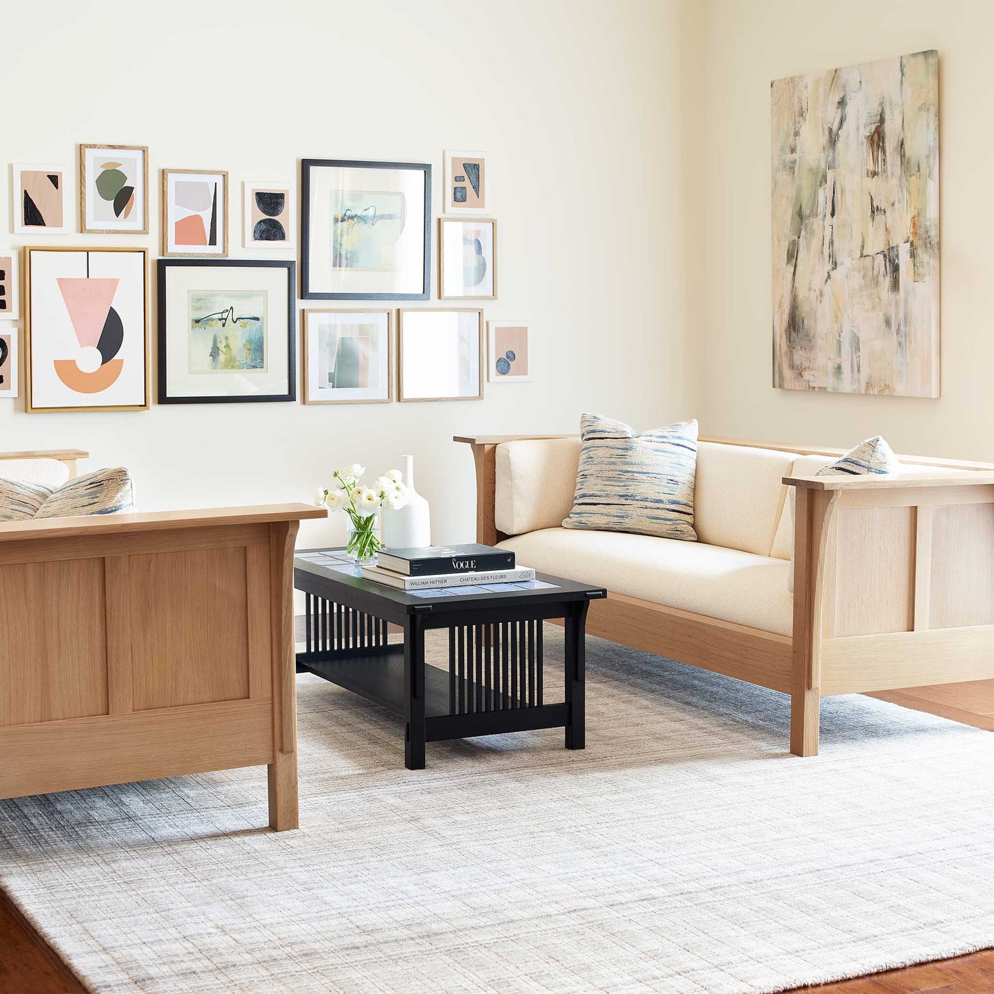 Tile-Top Cocktail Table