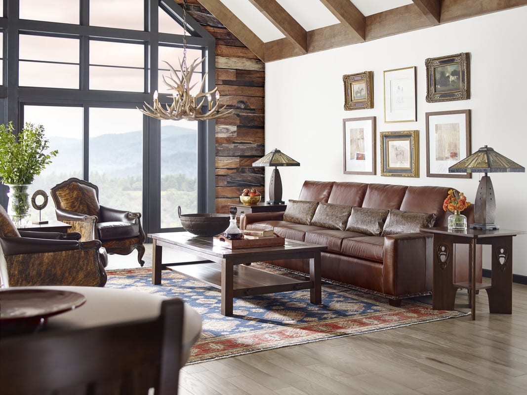 Tile Top Cocktail Table - Stickley Brand