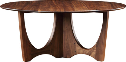 Walnut Grove Round Cocktail Table Walnut