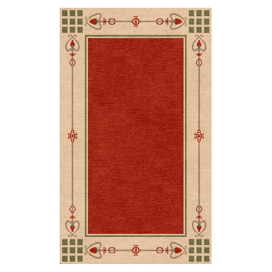 Highland Park Rug - Red