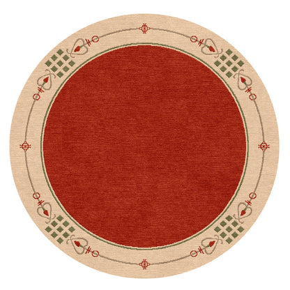 Highland Park Rug - Red