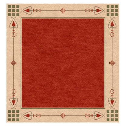 Highland Park Rug - Red