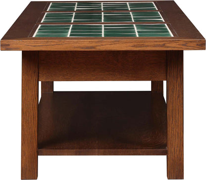 Tile Top Cocktail Table - Stickley Brand