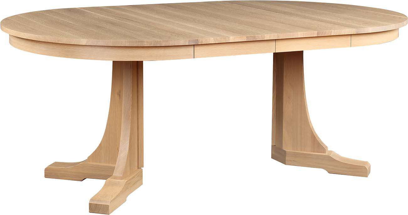 Round Pedestal Dining Table - Stickley Brand