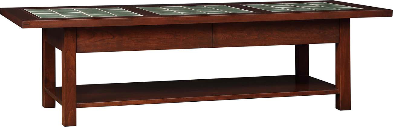 Tile Top Cocktail Table - Stickley Brand