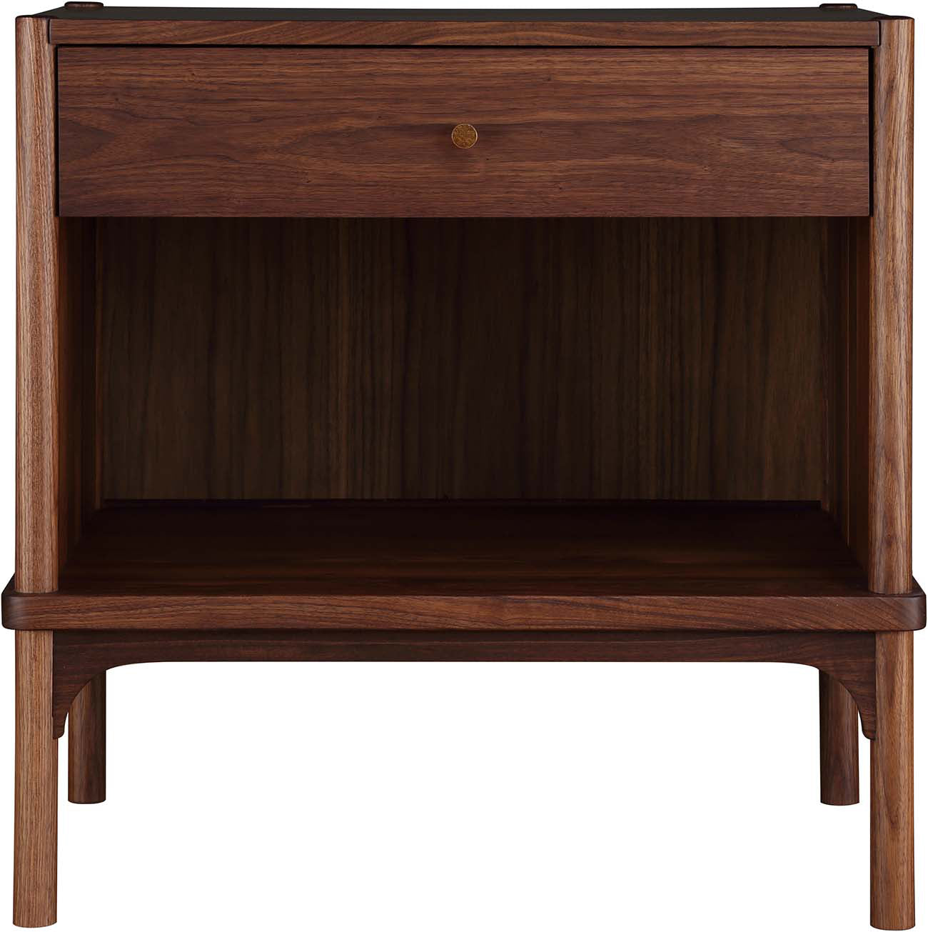 Walnut Grove Open Nightstand - Stickley Brand