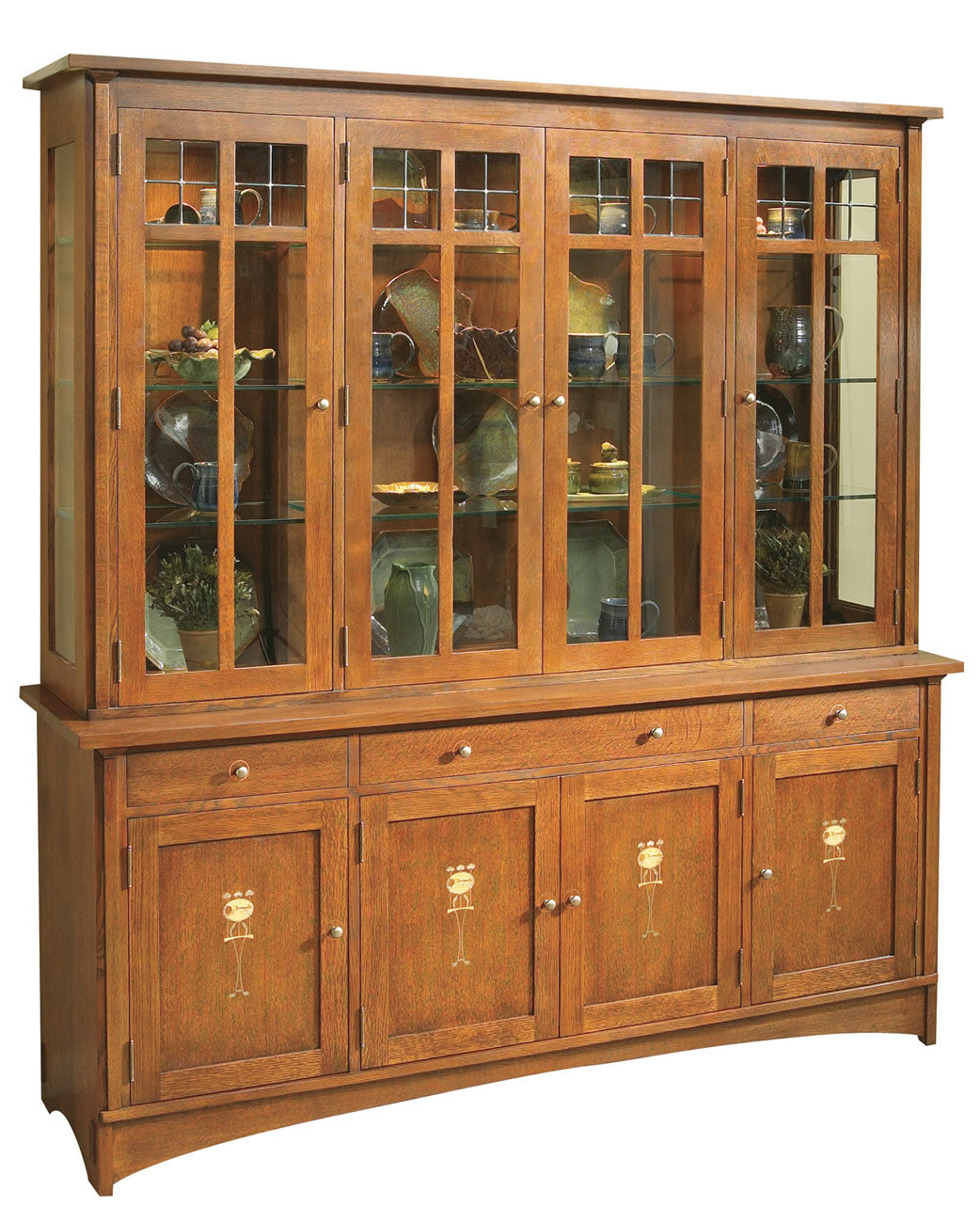 Harvey Ellis Four-Door Buffet - Stickley Brand