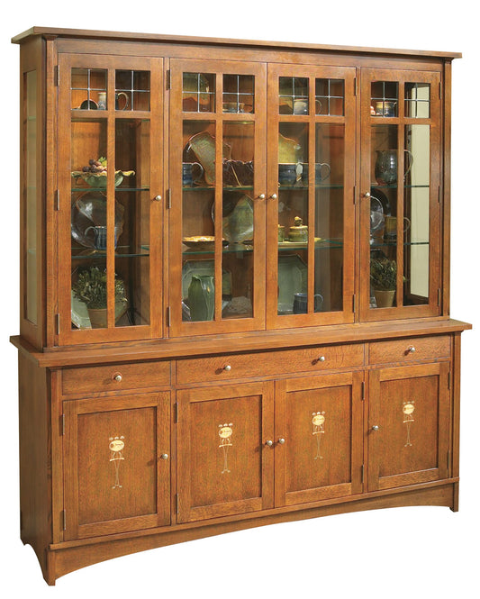 Harvey Ellis Four-Door Buffet - Stickley Brand
